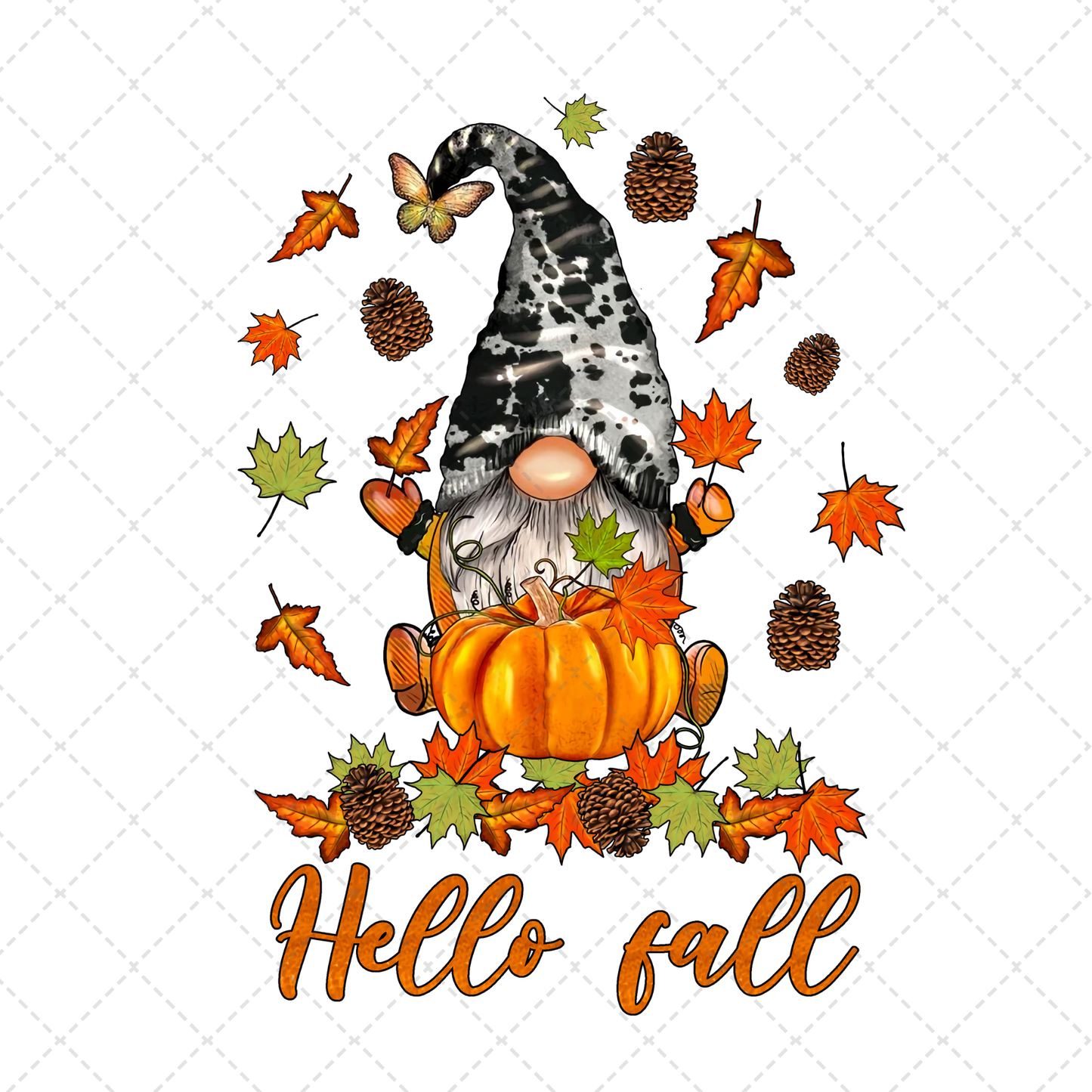 Hello Fall Gnome Transfer