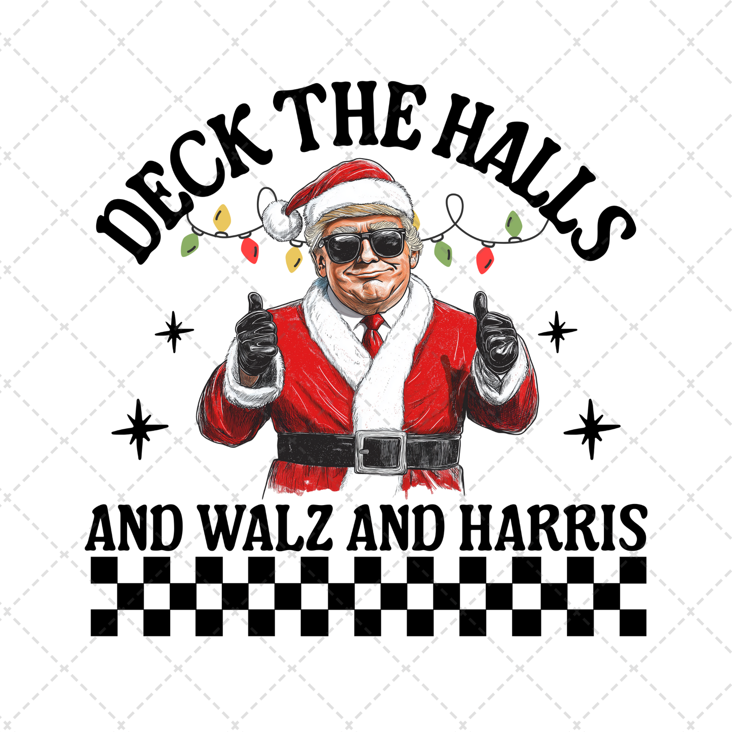 Deck The Halls Transfer **TWO PART* SOLD SEPARATELY**