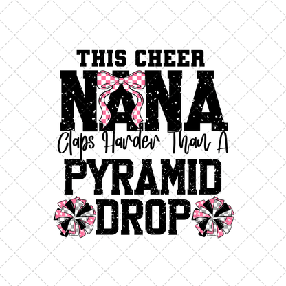 This Cheer Nana Transfer ** TWO PART* SOLD SEPARATELY**