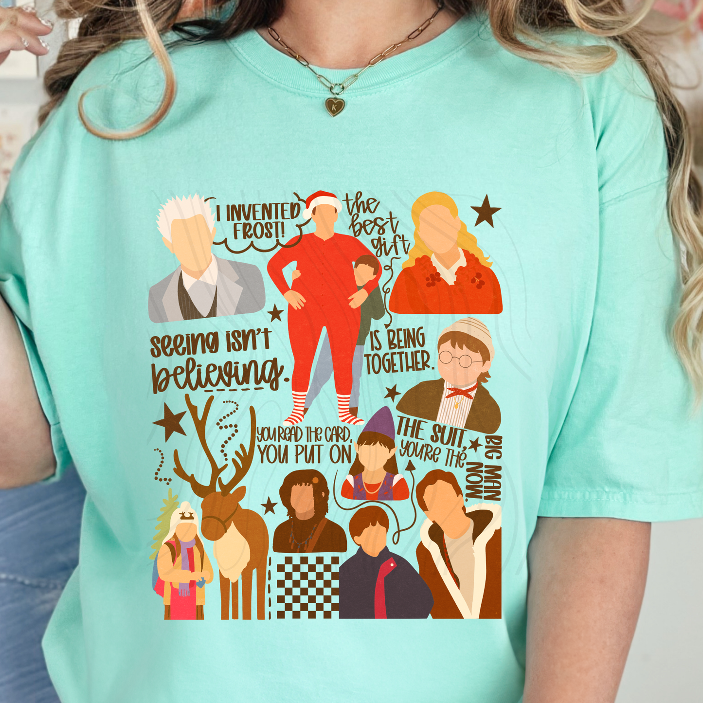 Santa Clause No Face Transfer**SOLD SEPARATELY**