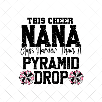 This Cheer Nana Transfer ** TWO PART* SOLD SEPARATELY**