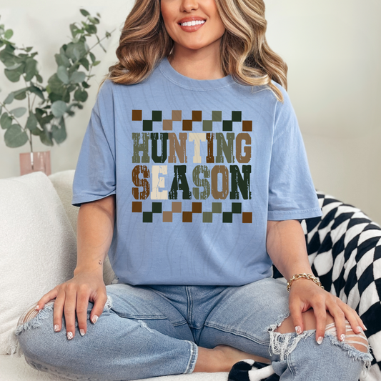 Checkered Hunting Season Transfer