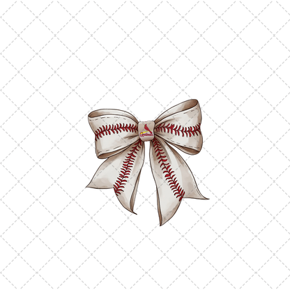 Cardinals Coquette Transfer ** TWO PART* SOLD SEPARATELY**