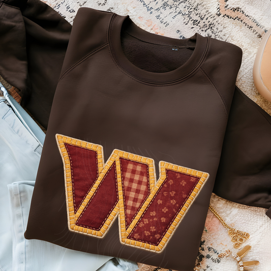 WC Faux Quilted Transfer