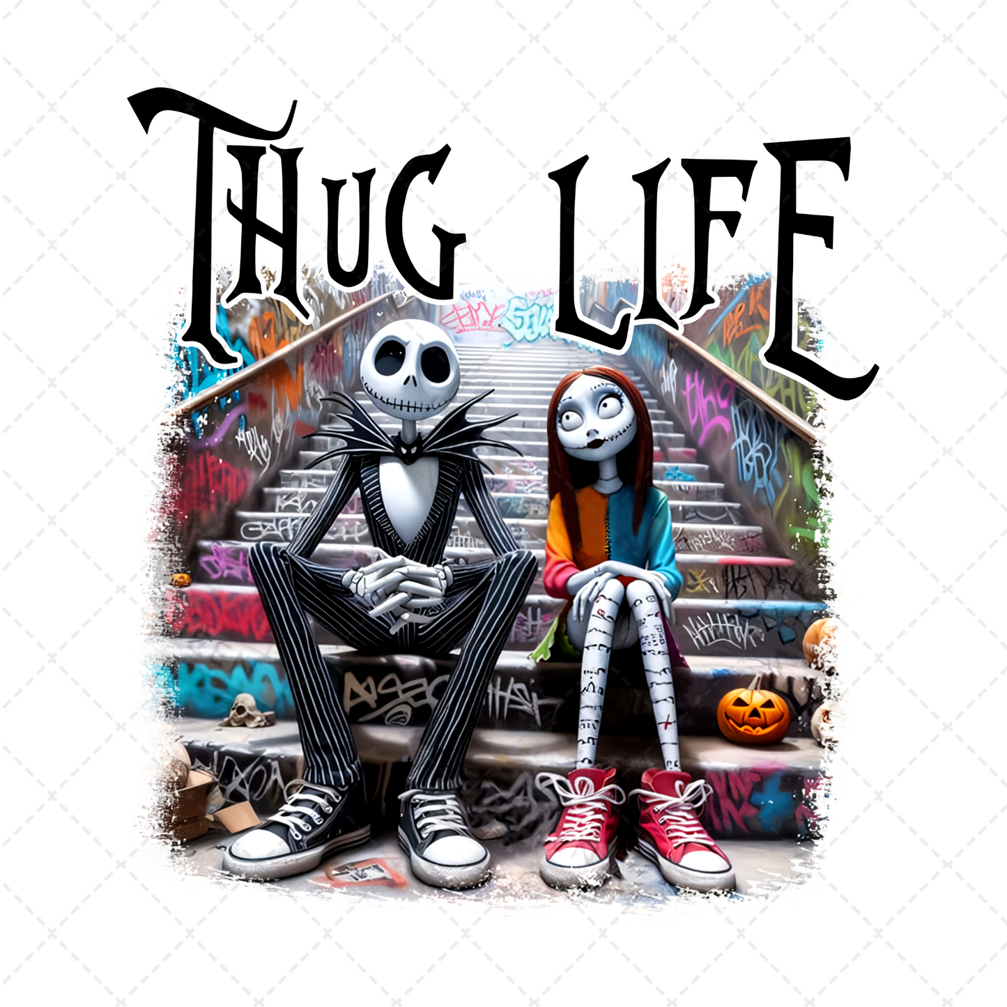 Thug Life Jack And Sally Transfer