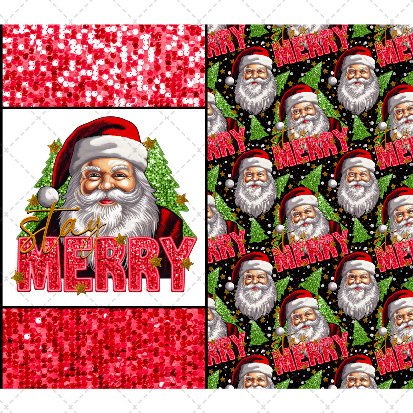 Stay Merry - Sublimation Transfer