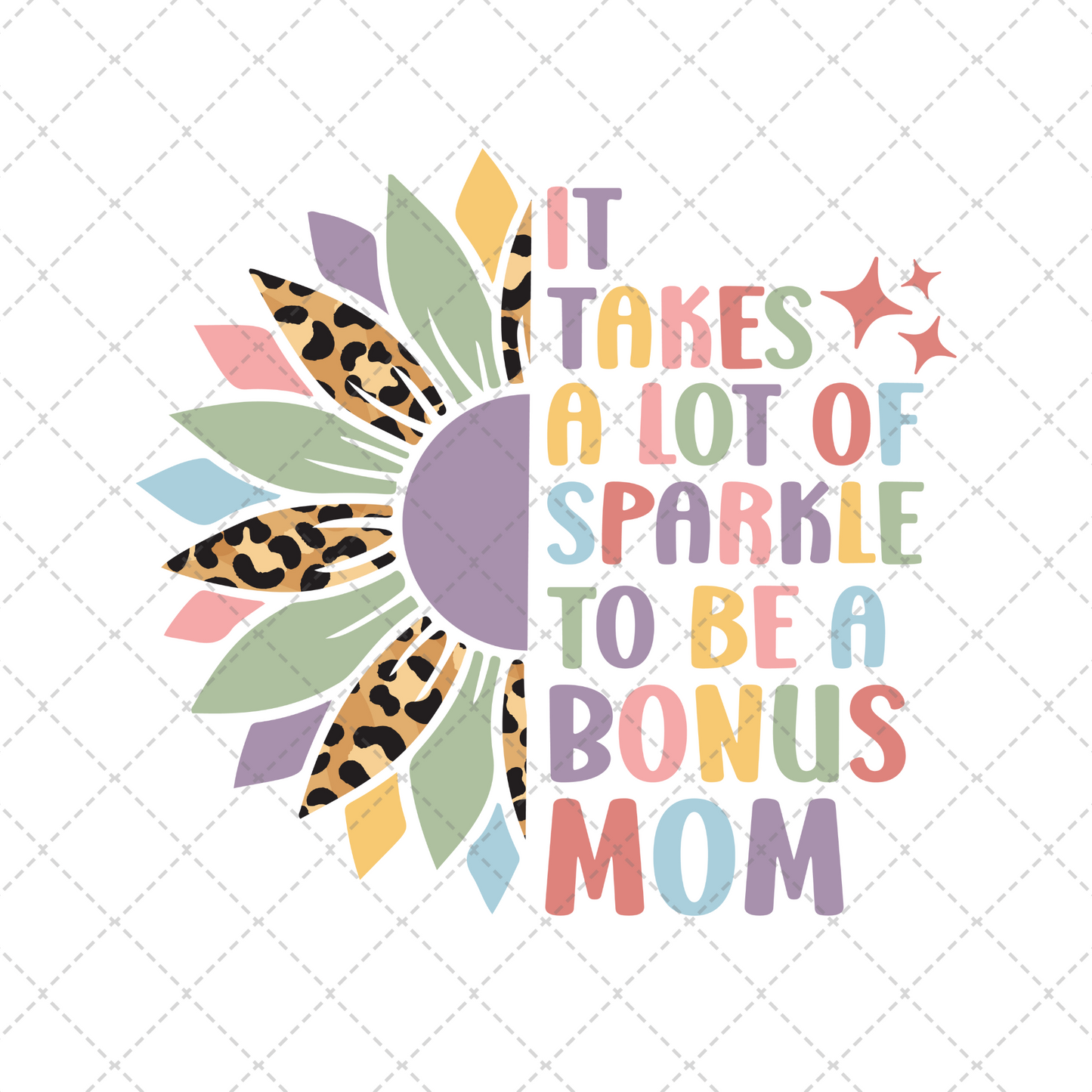 Lot Of Sparkle To Be A Bonus Mom Transfer