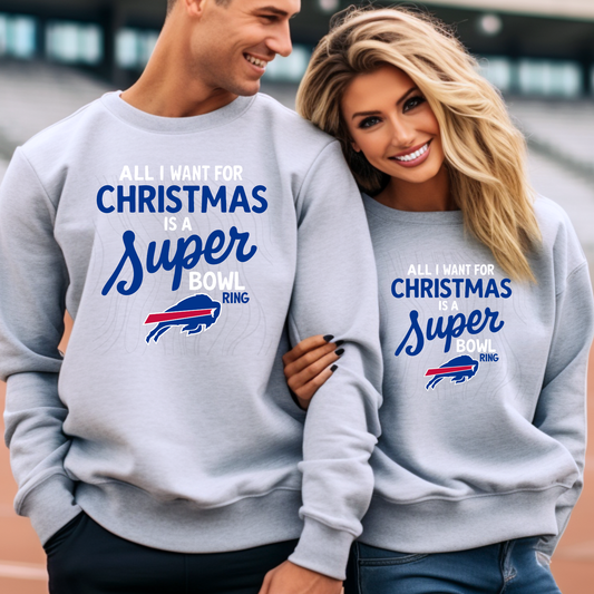 Christmas Super Bowl BB Transfer**SOLD SEPARATELY**