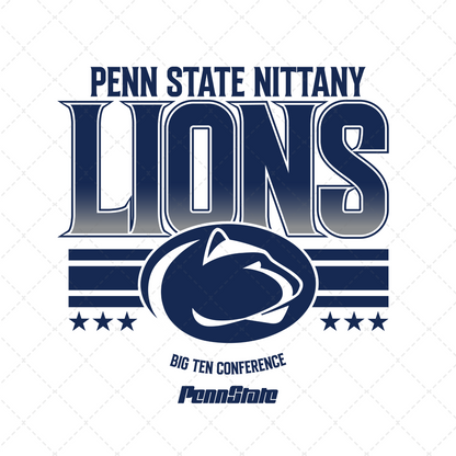 Nittany Lions Transfer **TWO PART* SOLD SEPARATELY**