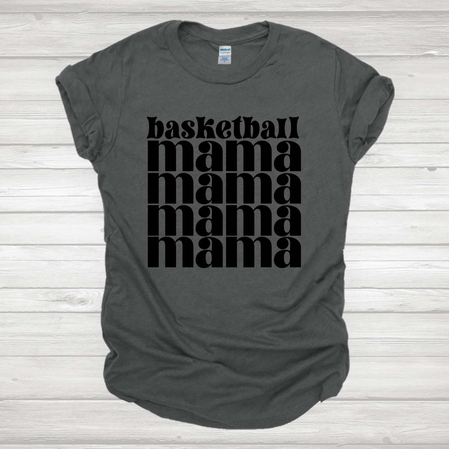 Basketball Mama Retro Transfer