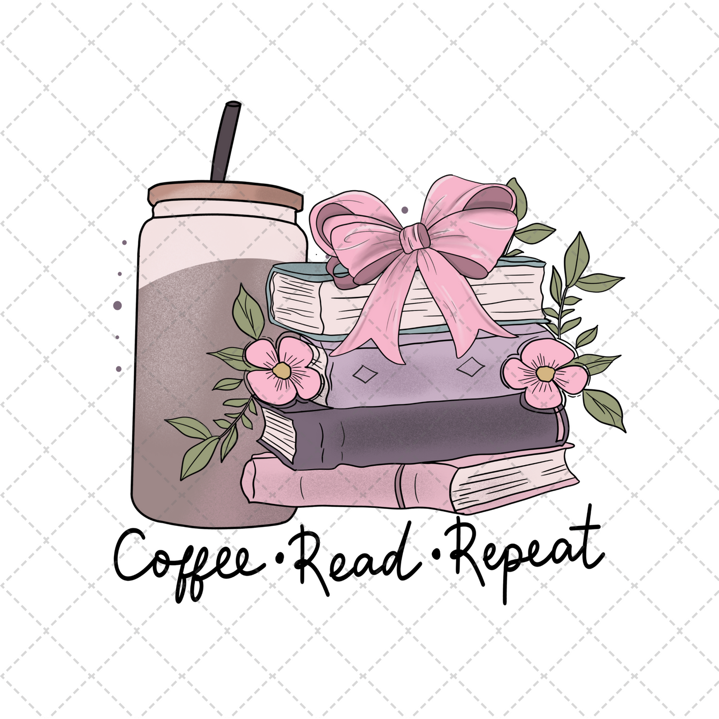 Coffee Read Repeat Transfer