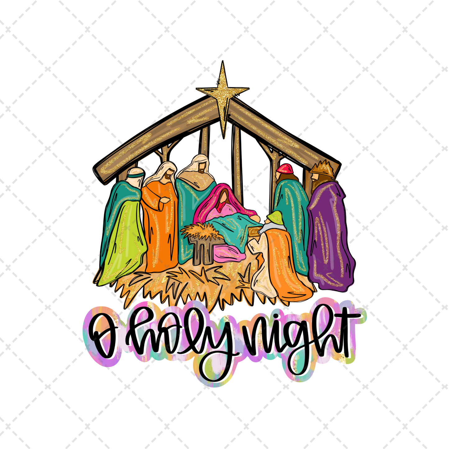 Bright Nativity O Holy Night Transfer