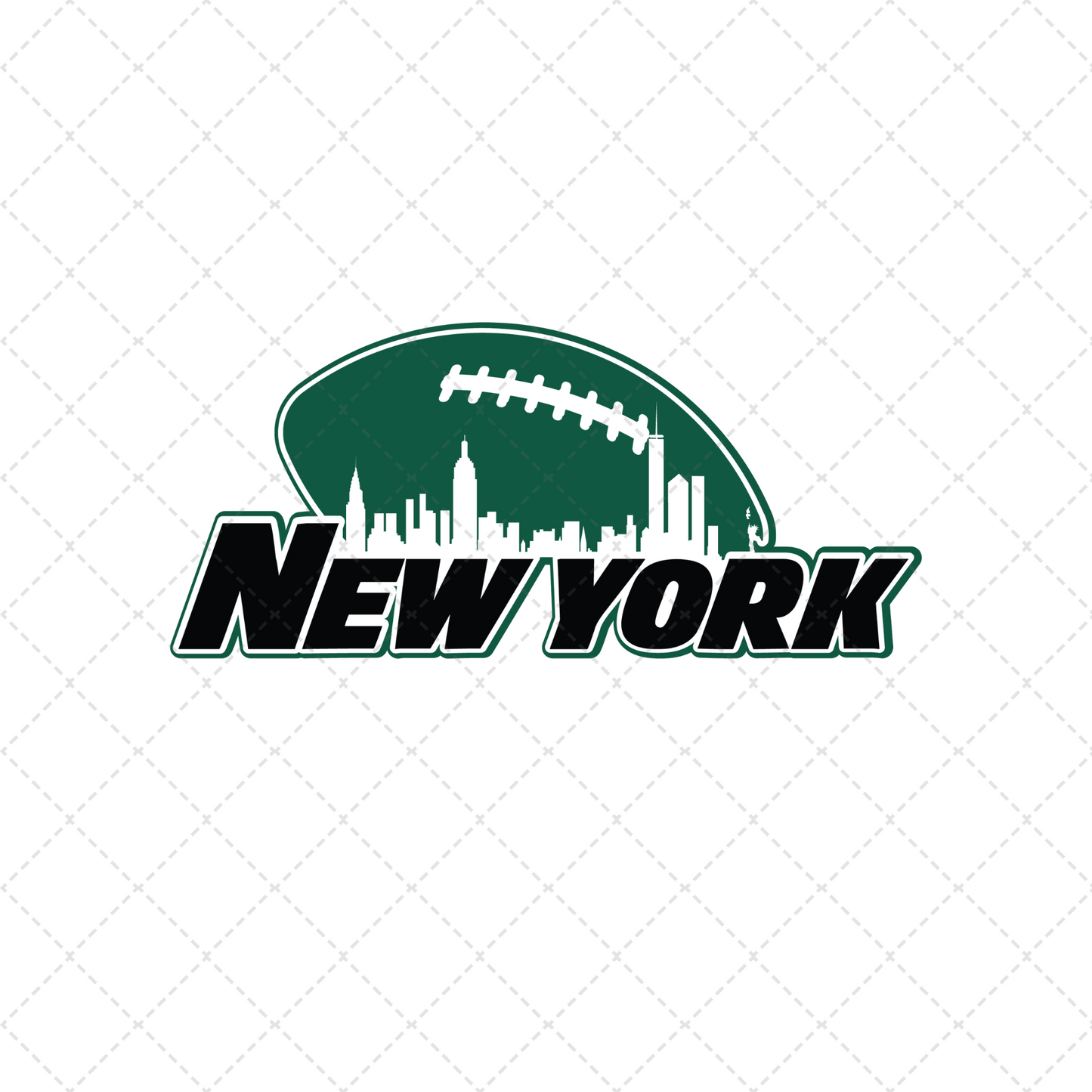 NYJ Football Skyline Transfer