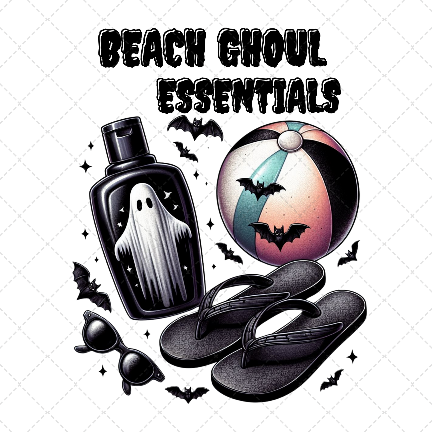 Beach Ghoul Essentials Transfer