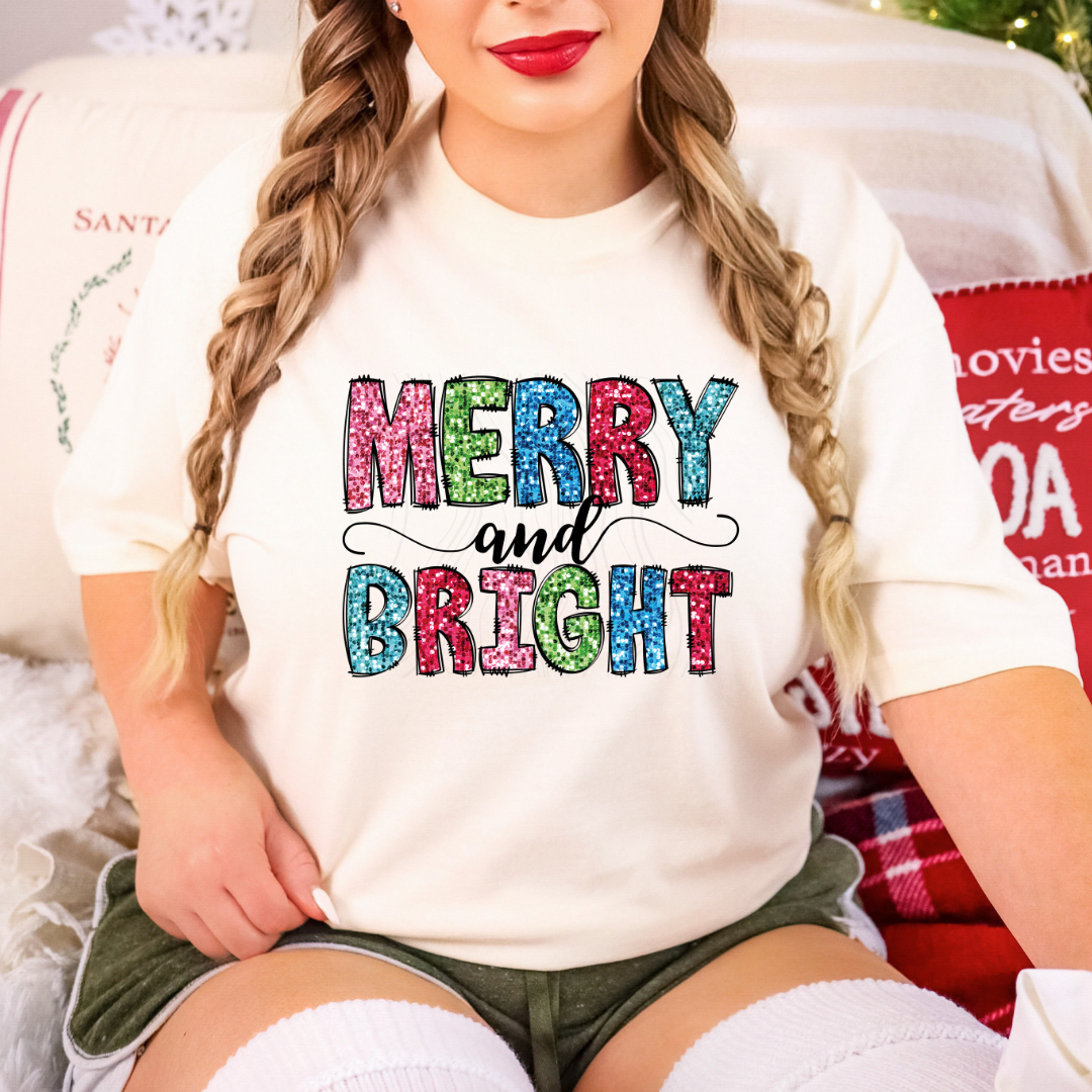 Christmas Sequin Transfer