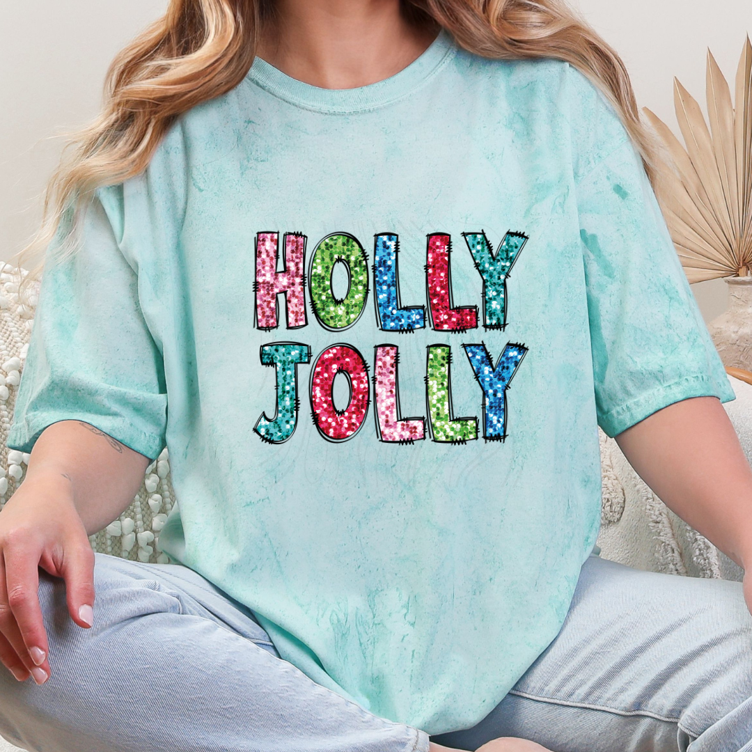 Christmas Sequin Transfer