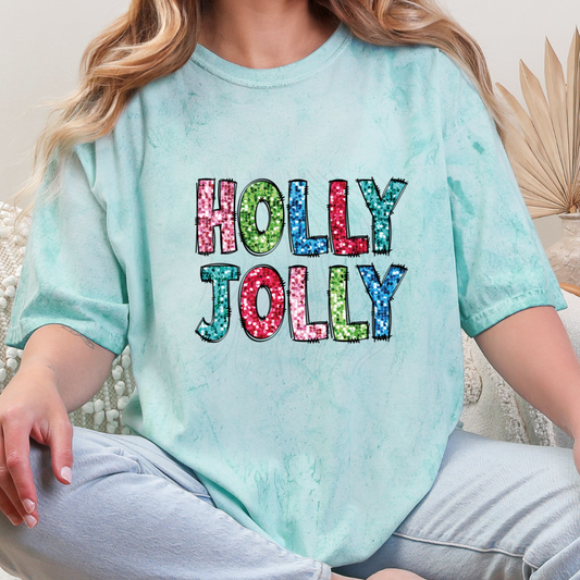 Christmas Sequin Transfer