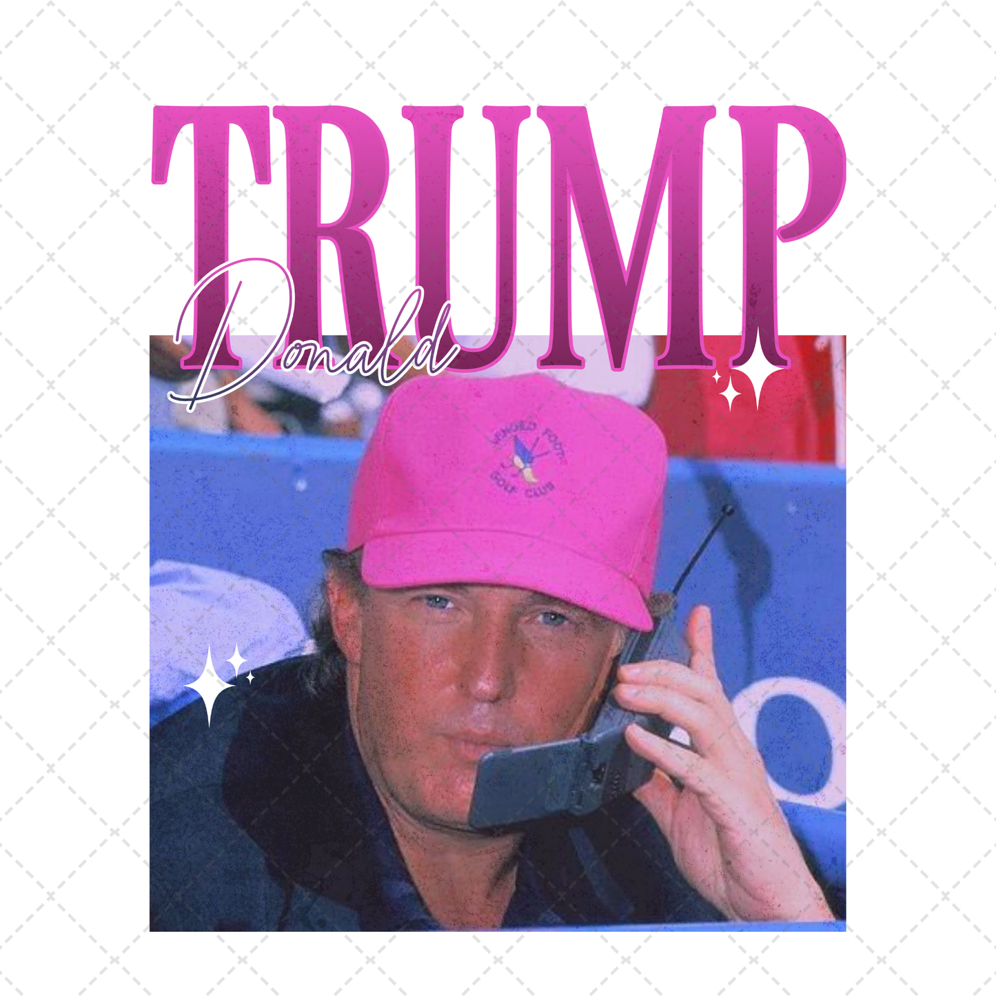 Pink Trump Transfer