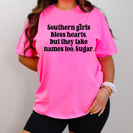 Southern Girls  - SINGLE COLOR - Screen Print Transfer