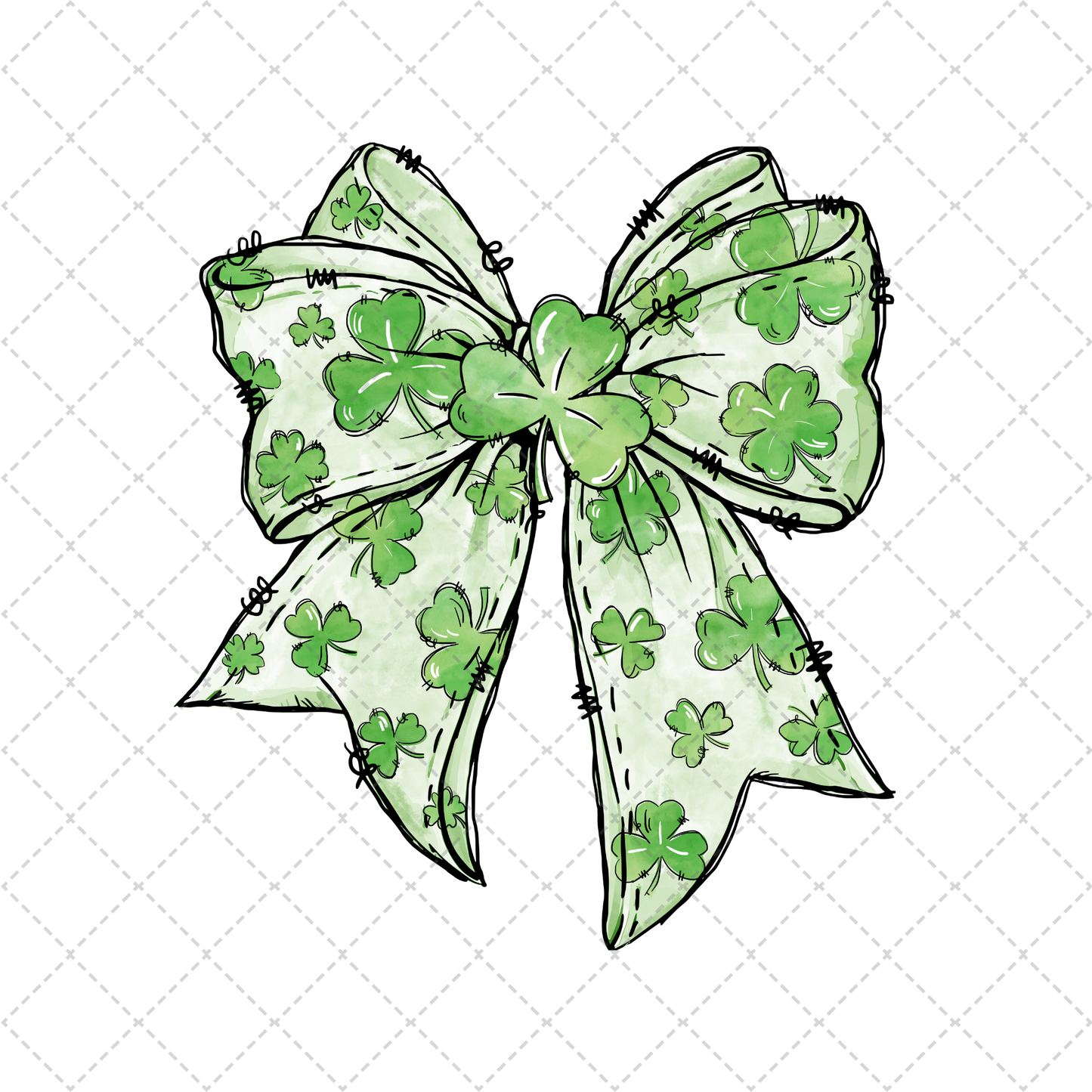 Clover Bow Transfer