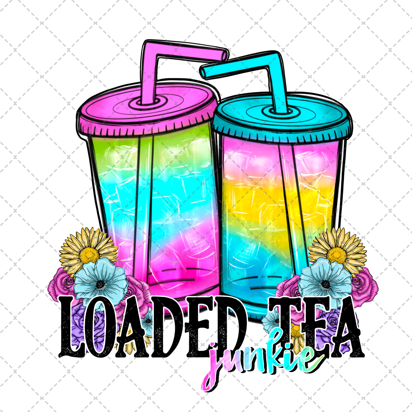 Loaded Tea Junkie Transfer
