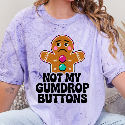 Not My Gumdrop Buttons Transfer