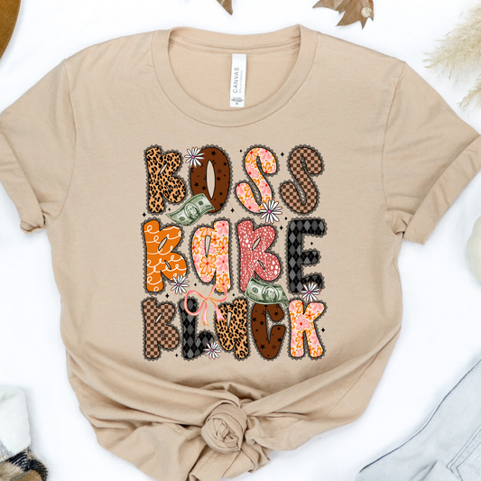 Boss Babe Black Transfer