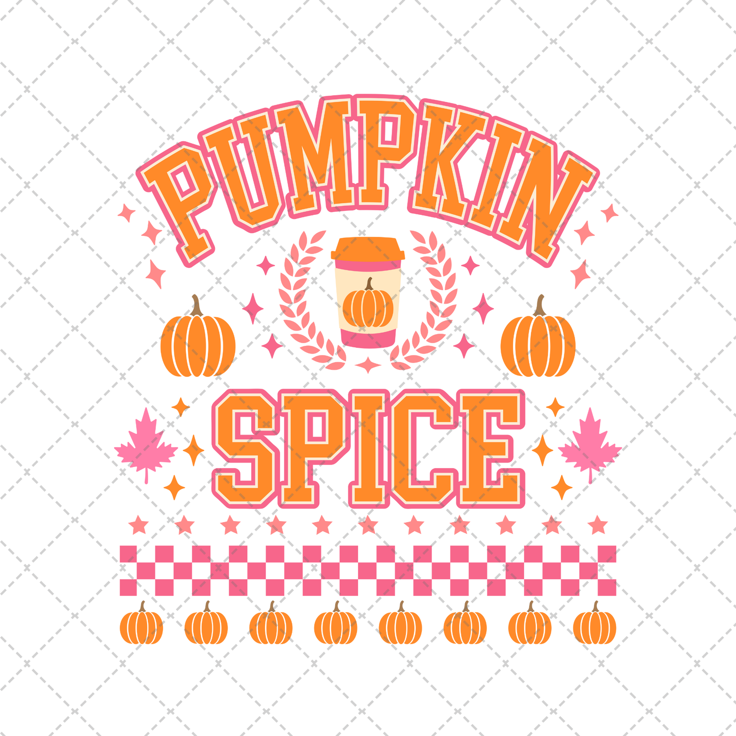 Pumpkin Spice Bright Transfer