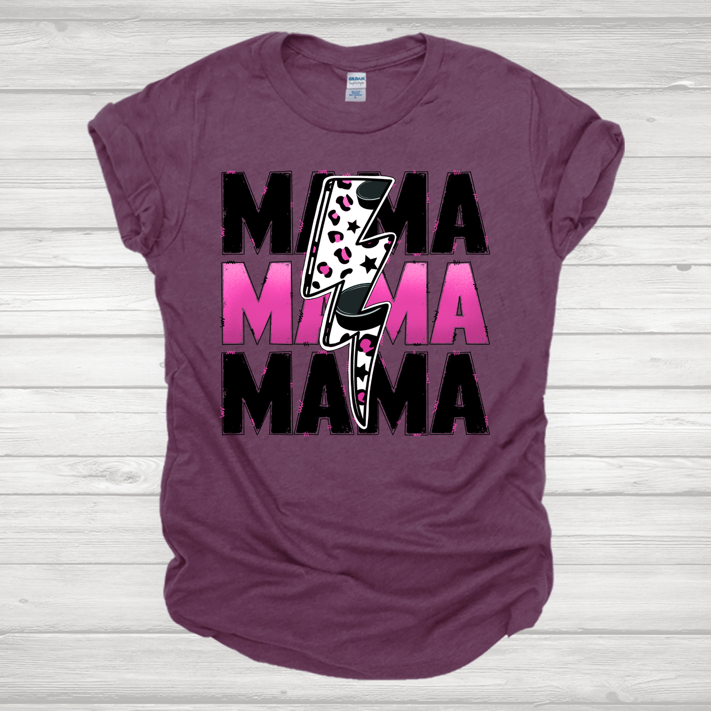 Hockey Mama Pink Transfer