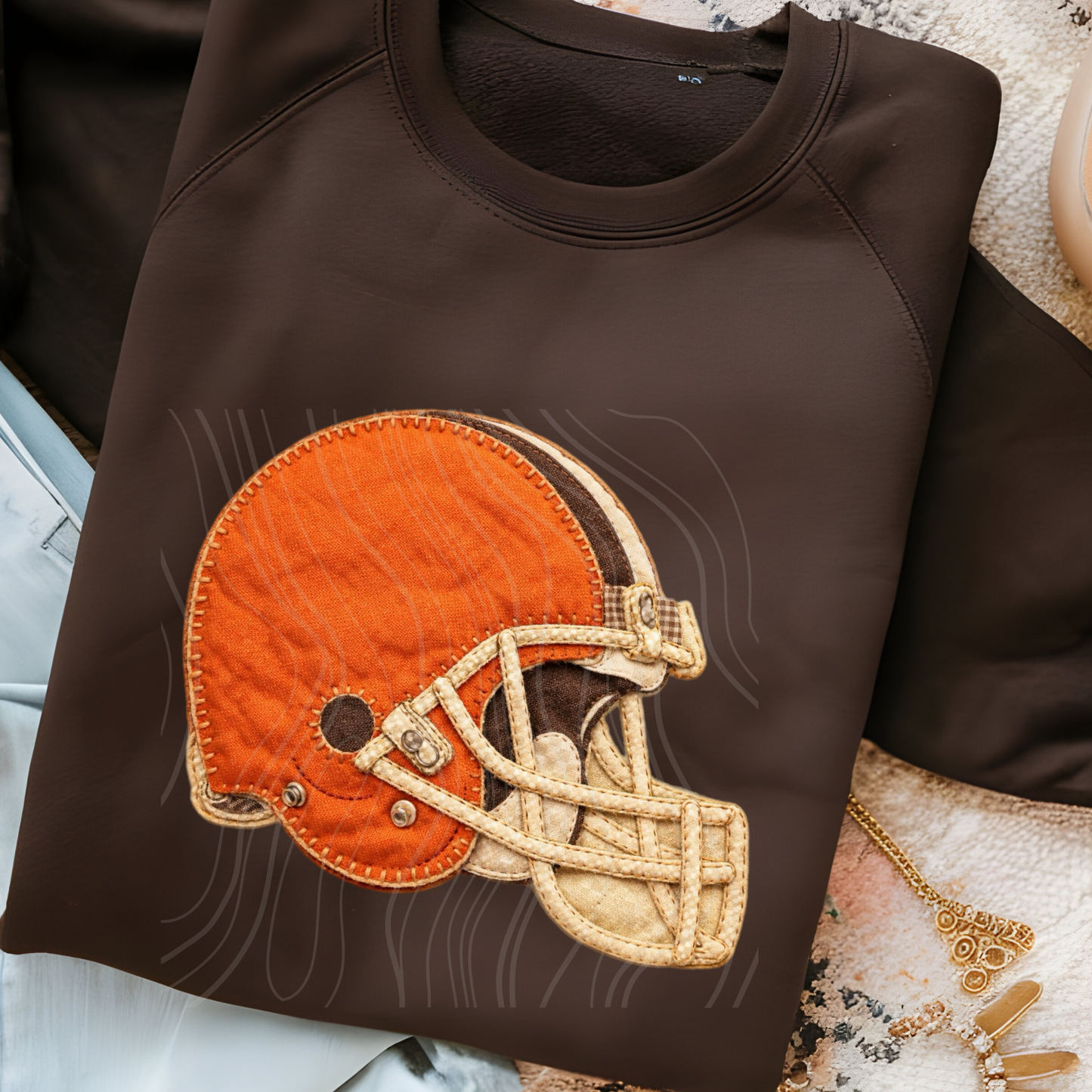 CBR Faux Quilted Transfer