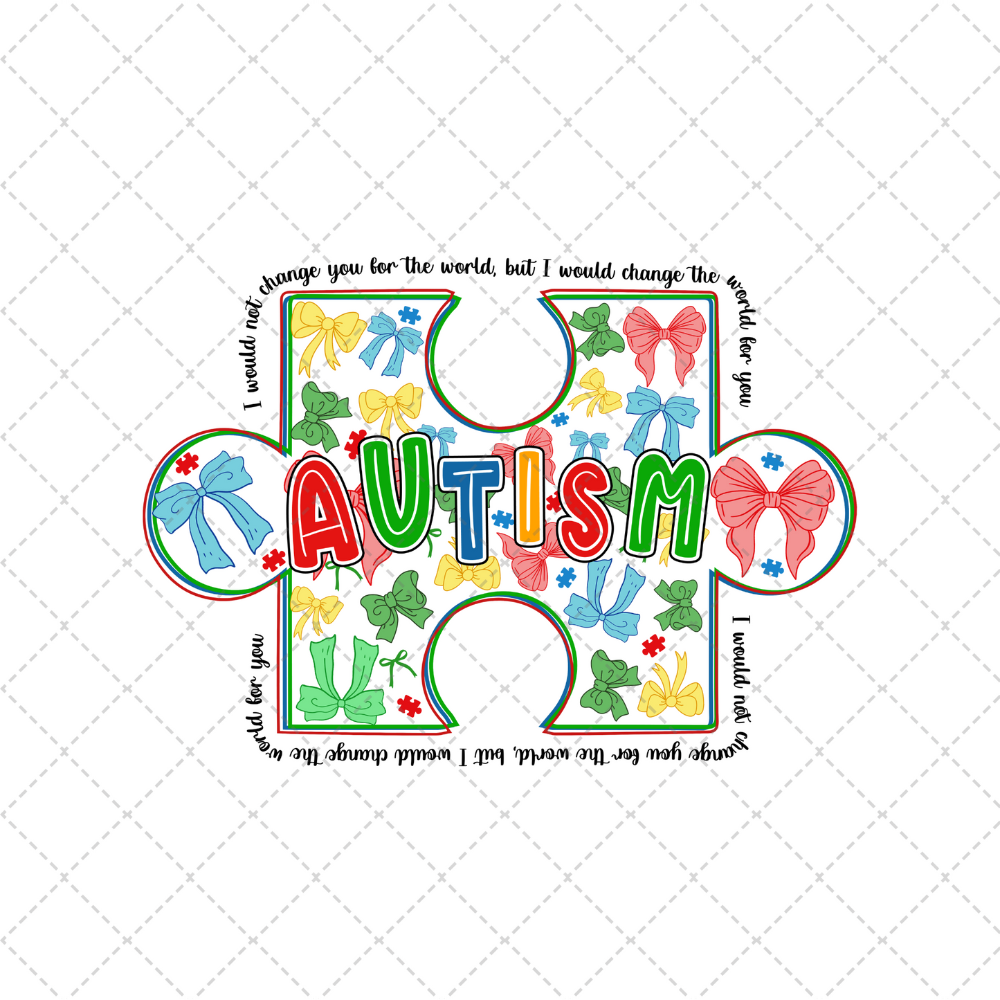 Autism Puzzle Piece Transfer