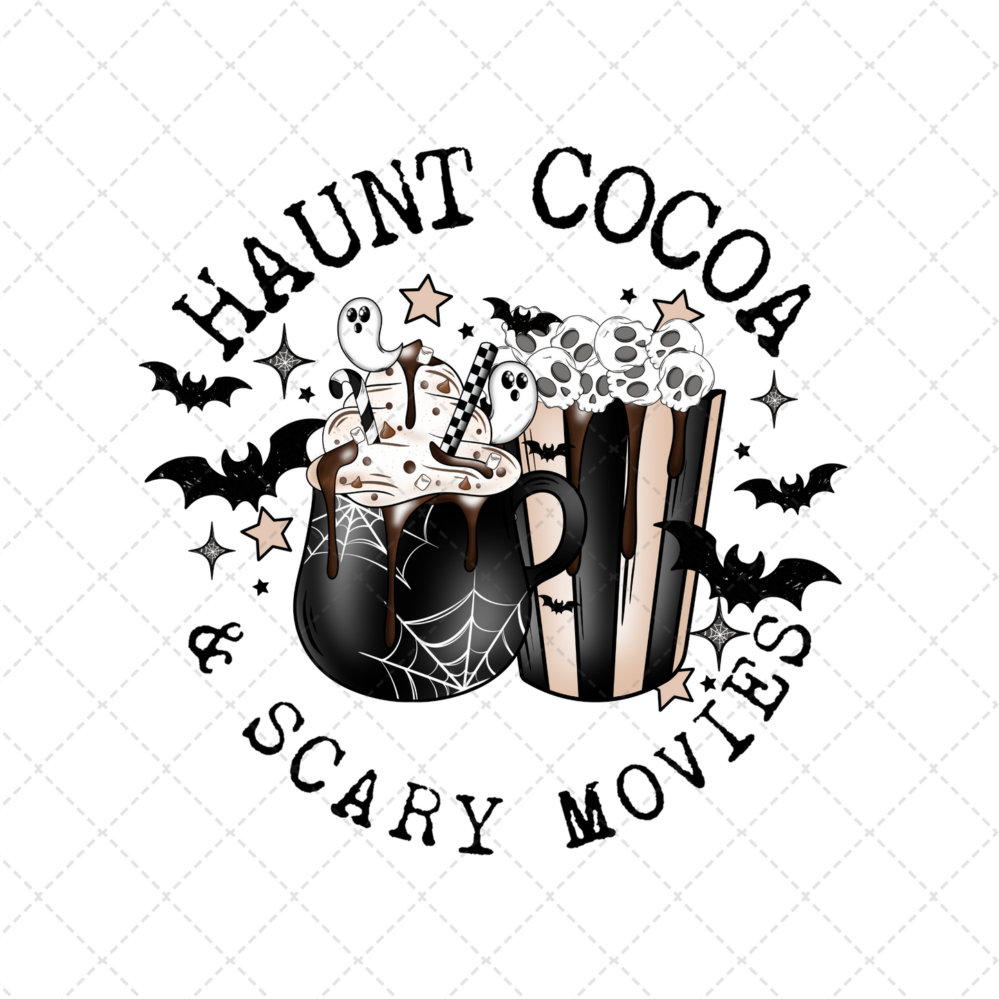 Hot Cocoa Scary Movies Transfer