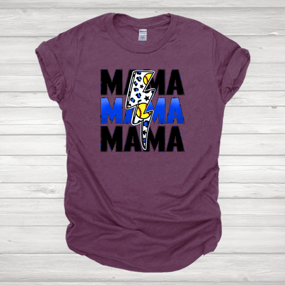 Softball Mama Blue Transfer