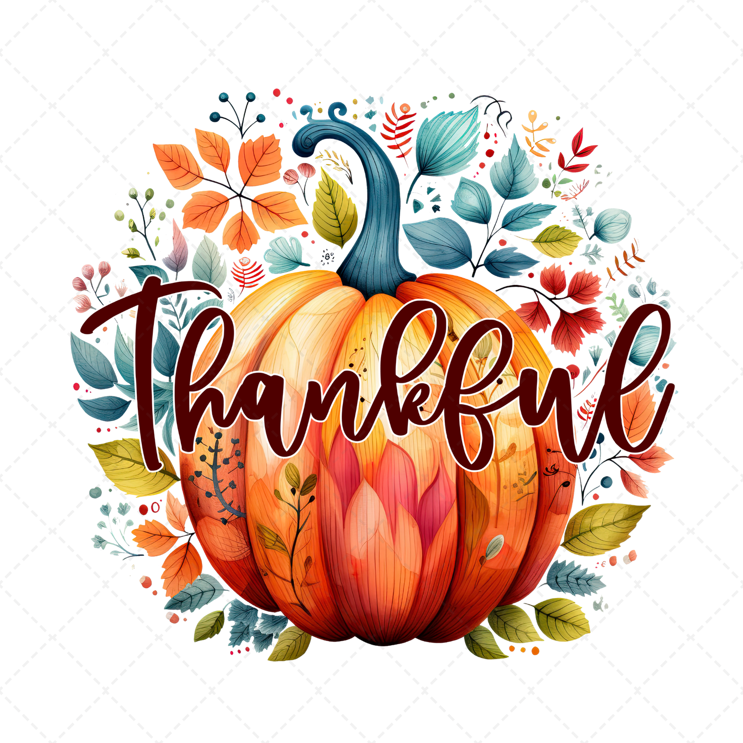 Thankful Colored Transfer