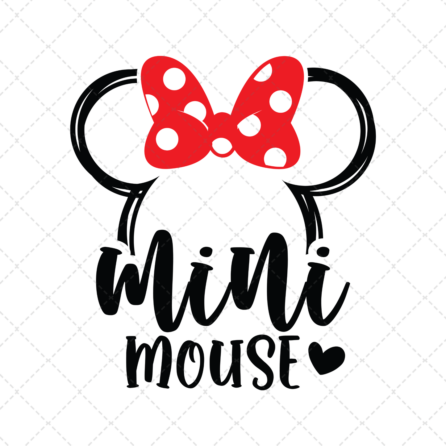 Mama/Mini Mouse Transfer