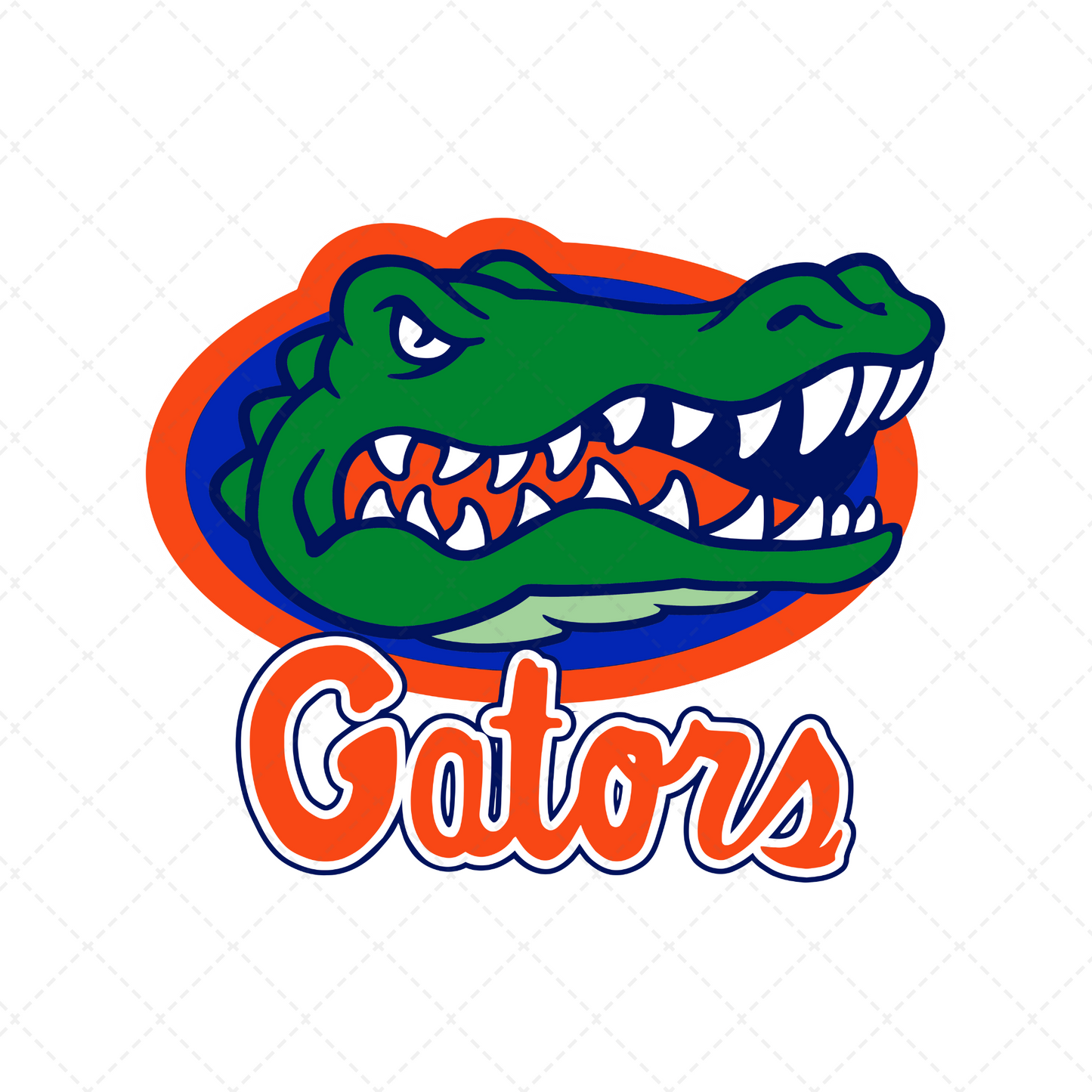 FL Camo Gators Transfer ** TWO PART* SOLD SEPARATELY**