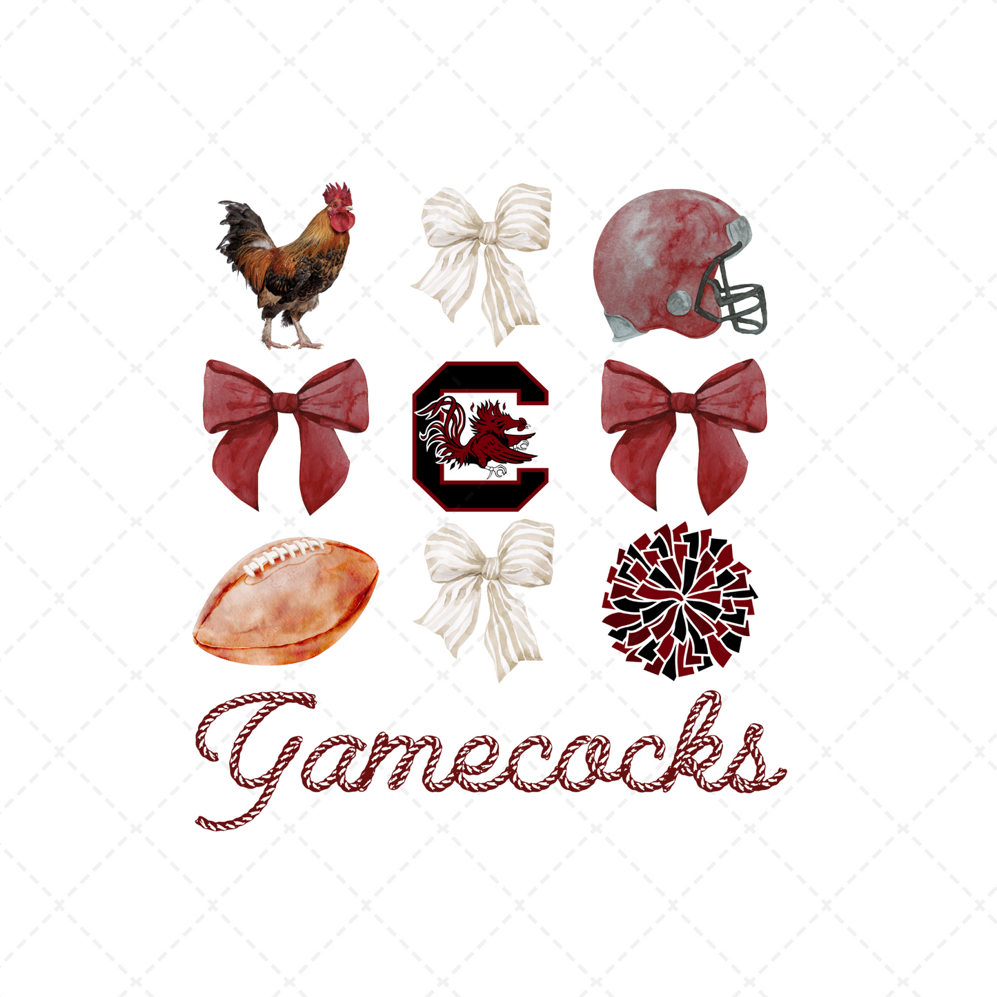 Gamecocks Coquette Transfer