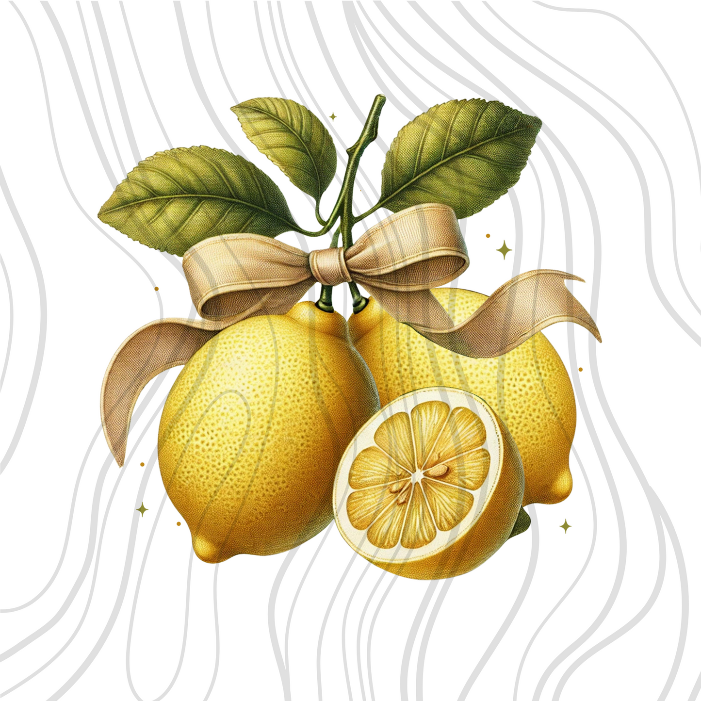 Lemon Coquette Transfer