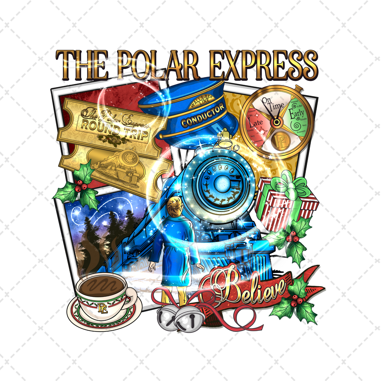 Polar Express ** TWO PART* SOLD SEPARATELY** Transfer