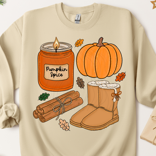 Pumpkin Spice Vibes Transfer