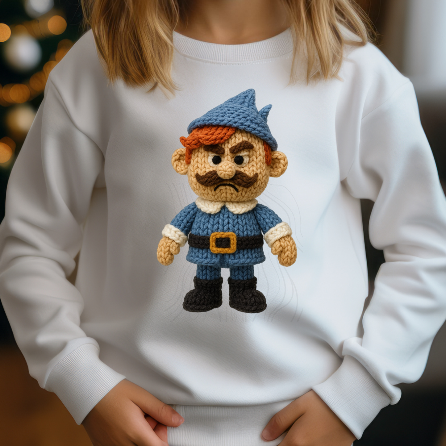 Vintage Christmas Elf  Transfer