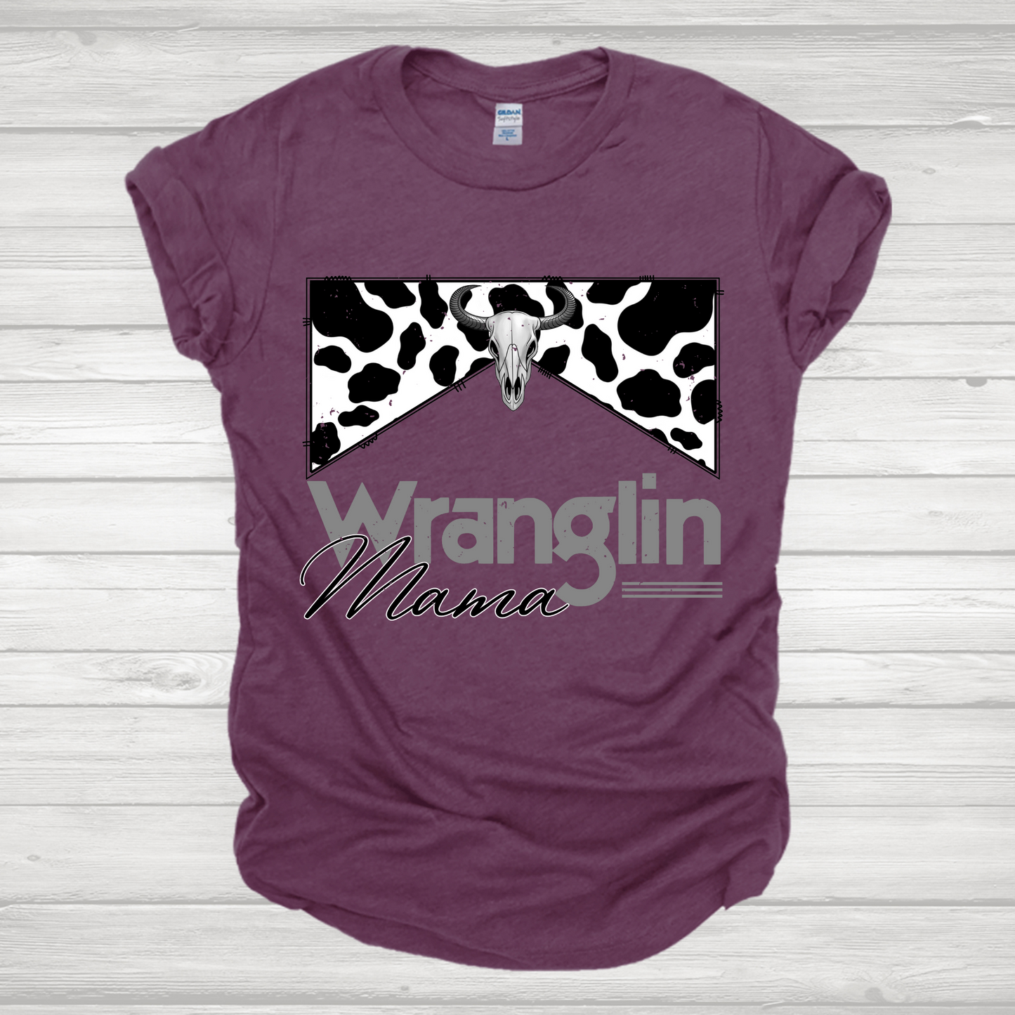 Wranglin' Mama Gray Transfer