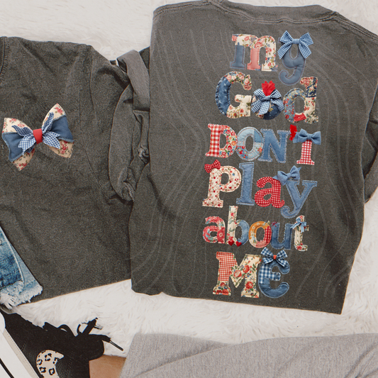 My God Dont Play Transfer *TWO PART**SOLD SEPARATELY**