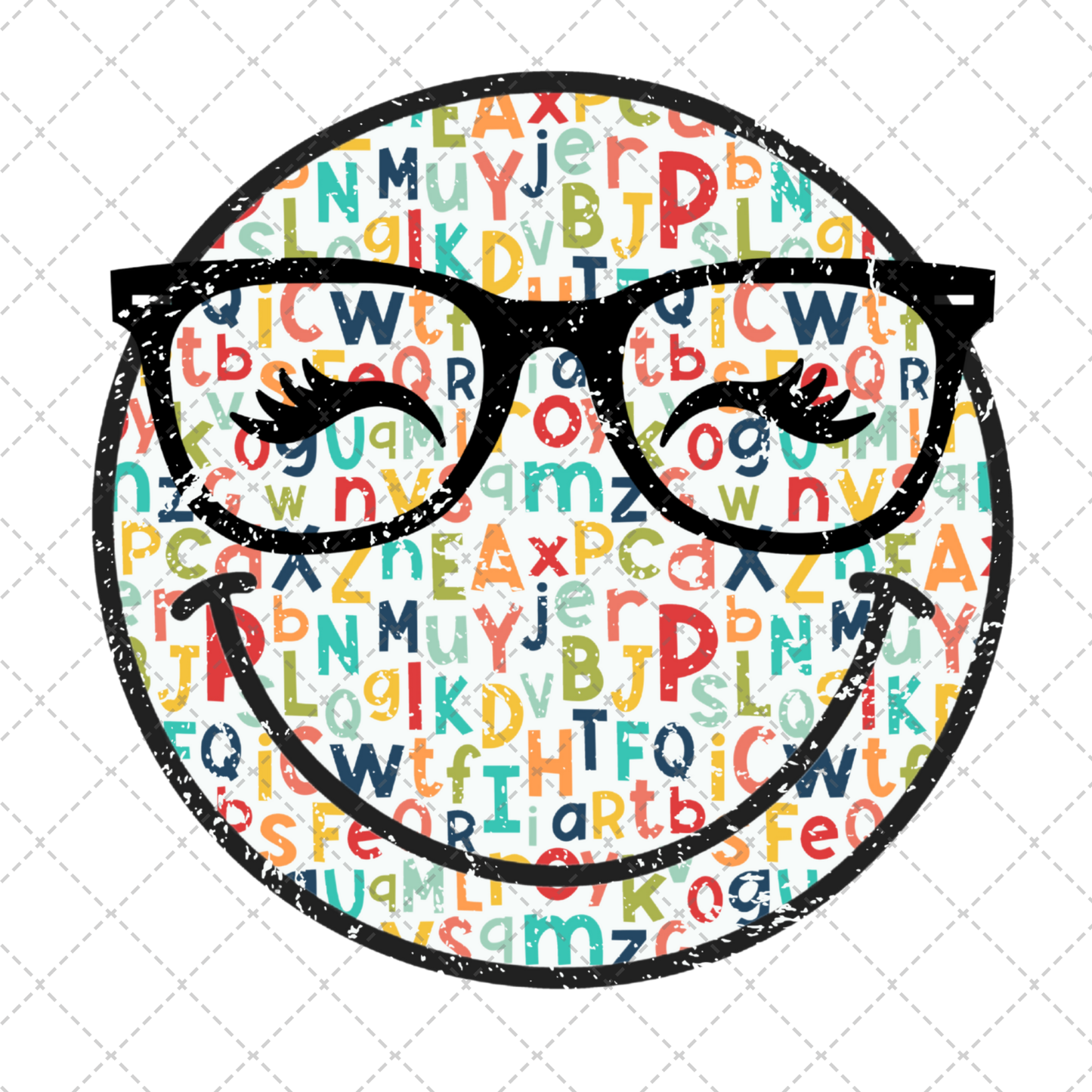 Alphabet Smiley Transfer