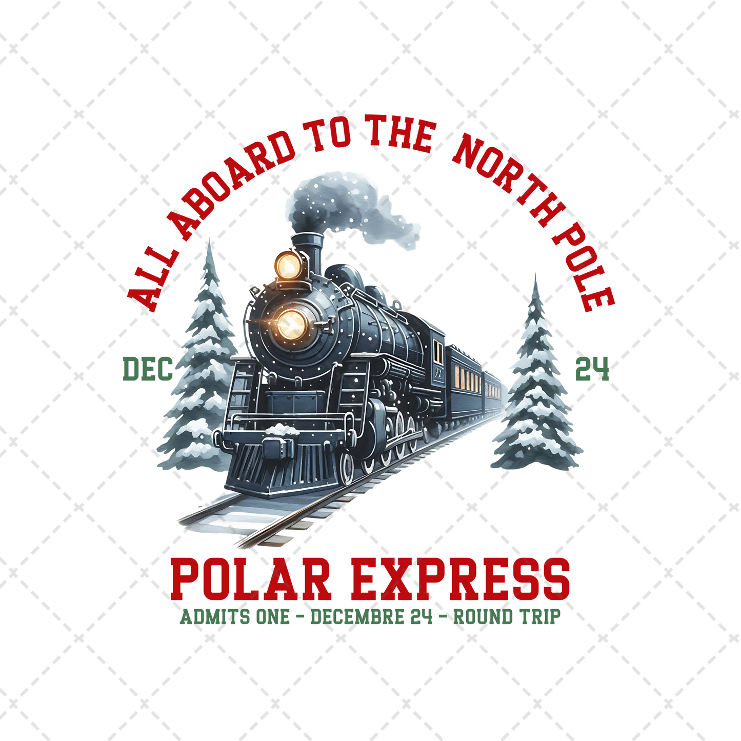 All Aboard The Polar Express Transfer