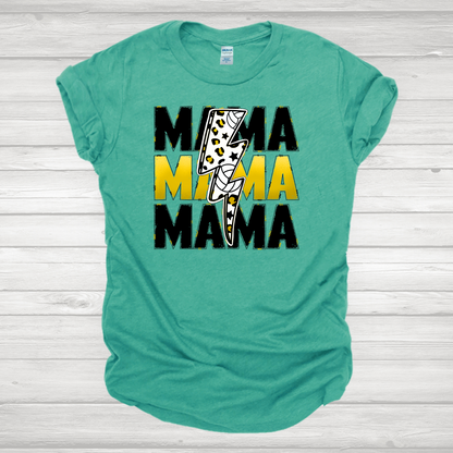 Volleyball Mama Yellow Transfer