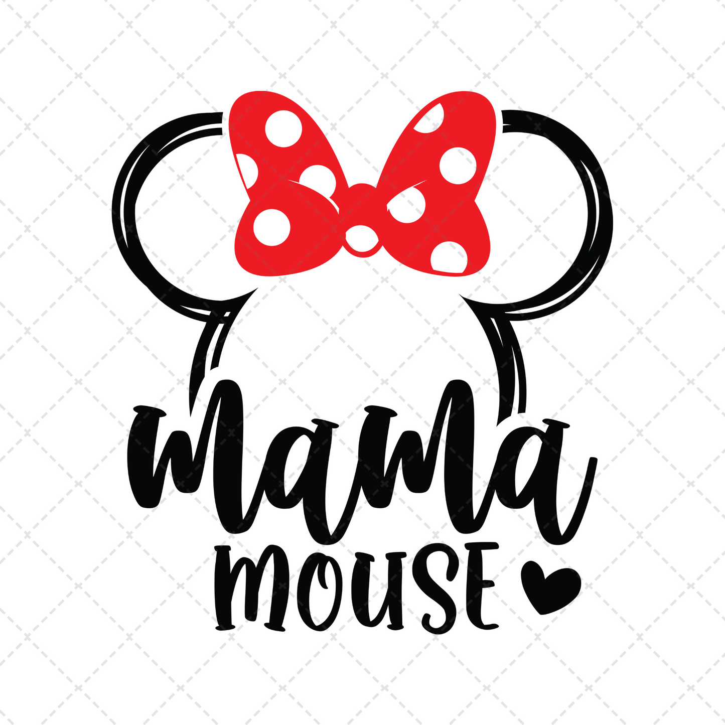 Mama/Mini Mouse Transfer