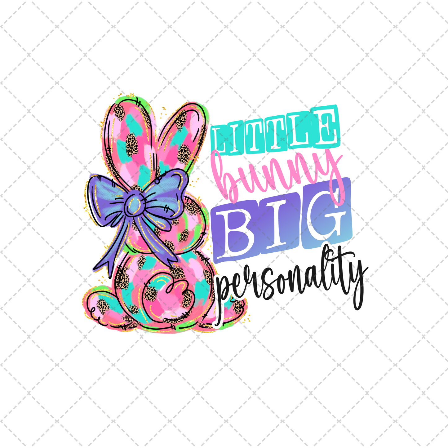 Little Bunny Big Personality Transfer