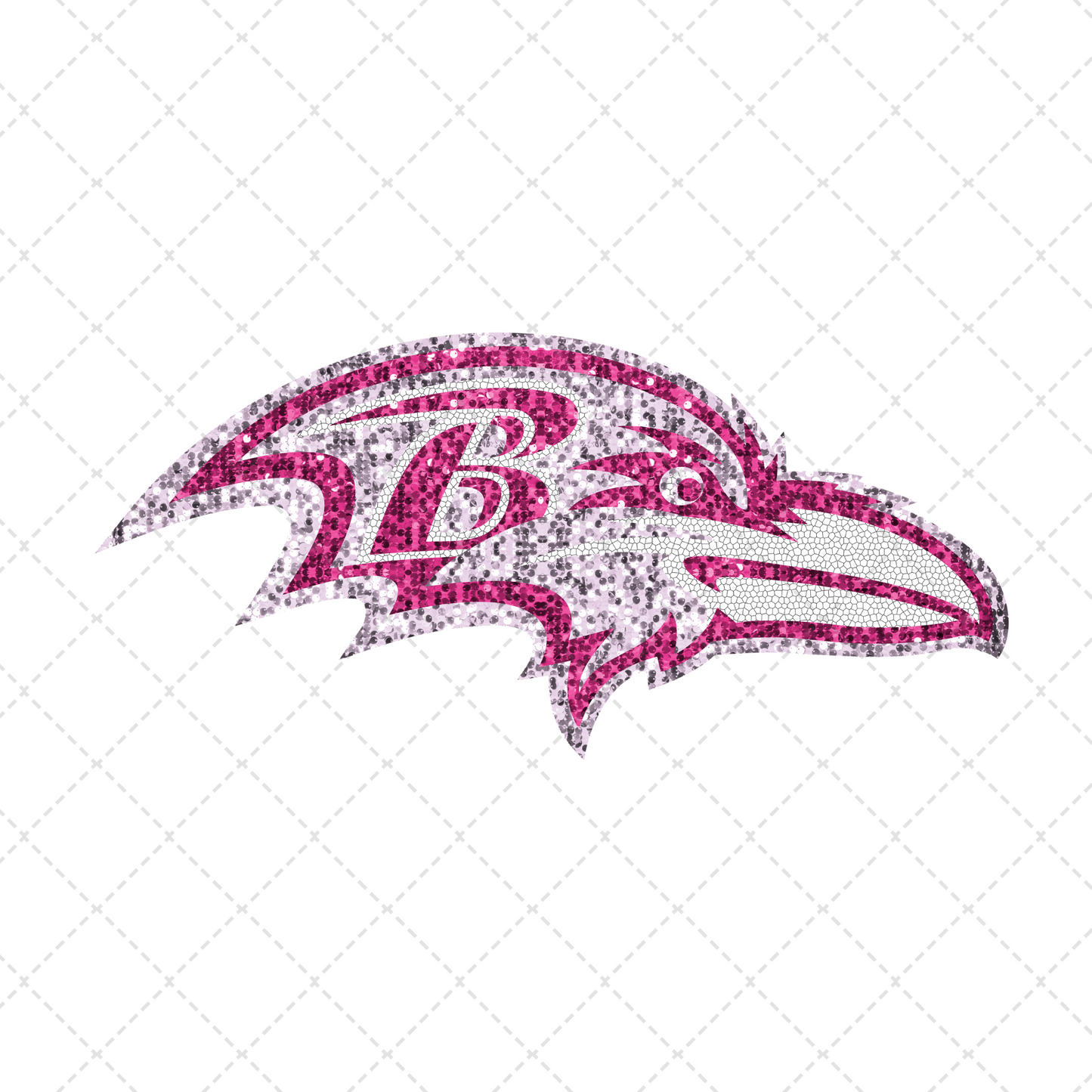 Ravens Pink Transfer