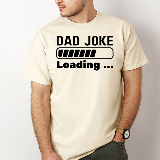 Dad Joke  - SINGLE COLOR - Screen Print Transfer